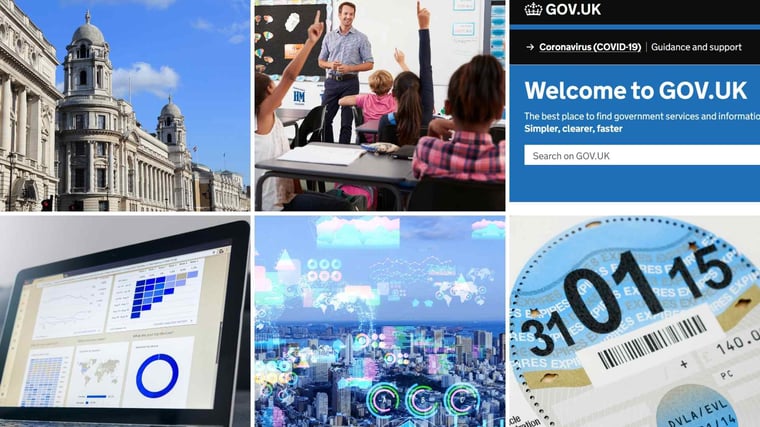 How does the public sector use data