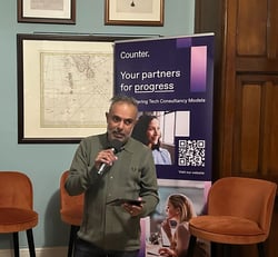 Amul Batra MD Counter - Cinnamon Club