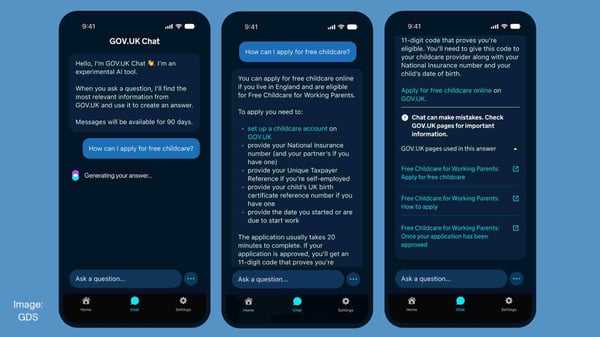 GDS reports improved accuracy and user satisfaction in GOV.UK Chat pilots