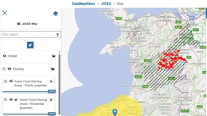 Welsh Government geospatial data portal to aid flood response