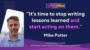 Mike Potter: Government must stop writing lessons learned and start acting on them