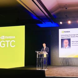 Peter Kyle Nvidia GTC keynote