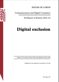 Digital Exclusion Report
